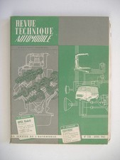 REVUE TECHNIQUE RTA OPEL KADETT  tous modèles-2 CV CITROËN évolution 1963-1965