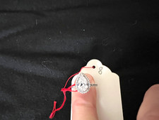 Bague Halo poire scintillante authentique PANDORA argent 925 taille 48 (8