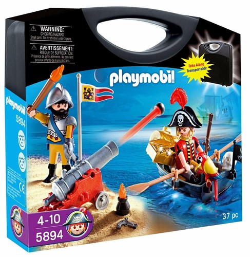 Playmobil 5894 pirate set boat - pirate,
