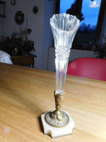Vase cornet soliflore ancien - vase, ,soliflore