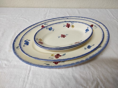 Anciens plats ovales - anciens,