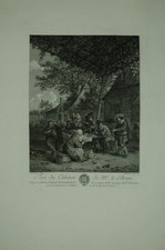 Agriculteurs À Un Table Avant