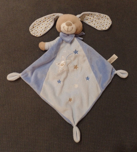 B1g doudou lapin plat bleu - b1g,