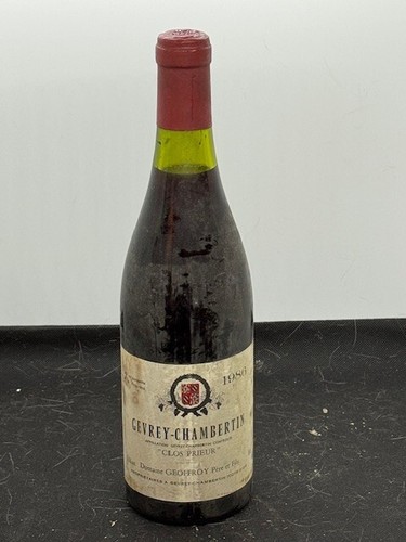 Gevrey chambertin 1986 clos - gevrey, "clos
