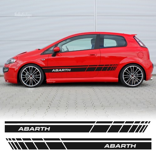 Adhésifs stickers fiat grande - adhésifs,