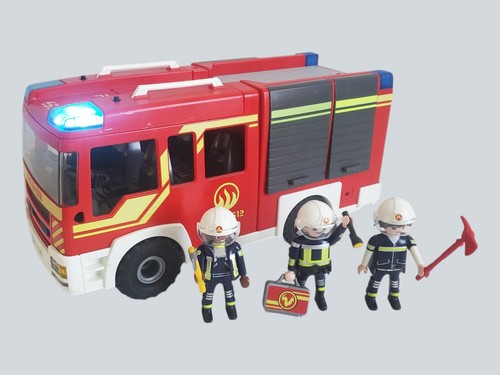 Camion pompier playmobil - pompier, 5363