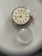 Mouvement de montre 1140  Movado Suisse 17 rubis Remontoir or 18k