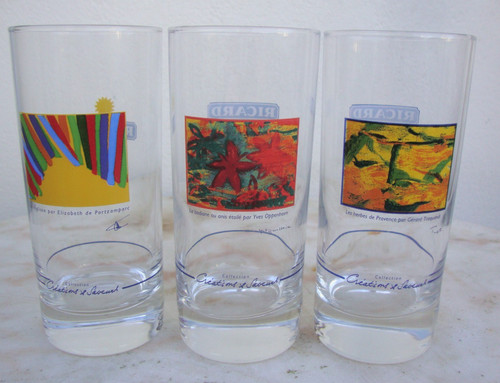 Anciens verres ricard - anciens,