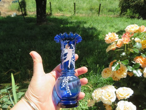 Vase mary gregory - mary, en
