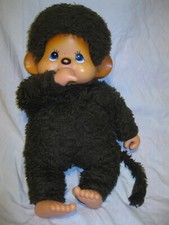 🐵 Vintage 80s Ancienne GRANDE PELUCHE KIKI SEKIGUCHI AJENA 40cm Plush Doudou