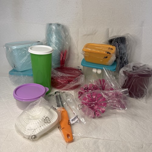 Large lot tupperware new - lot, of