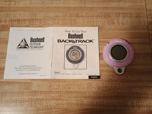 Bushnell backtrack gps - as-is,