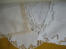 Broderie Dentelle ancienne lot