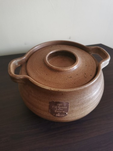 Soupière vintage grés - soupière,