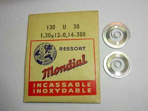Valjoux inox mainspring 23 - 1,
