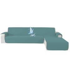 Impermeable Housse Canape d'angle 4 Places Housse Canapé d'angle avec Gauche/...