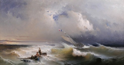 Tableau ancien paul - ancien, angé