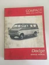 Manuel d'entretien Dodge modèle B100 B200 B300