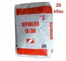 GRANULES D'ESSUYAGE ABSORBANT POUR LES SOL MINIRAL SEPIOLITE 15/30 SAC DE 20 KG