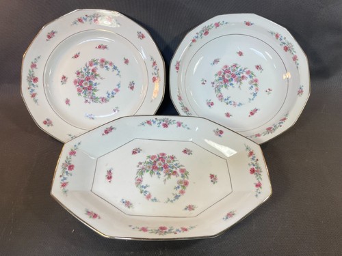 Lot anciens plats service - lot,