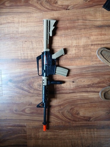 Ar15 spring airsoft rifle 6mm - airsoft,