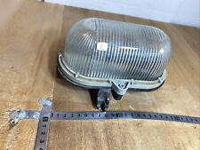 N. 2 Bakélite Ancienne Lampe Hublot Bloc Deco Loft Atelier