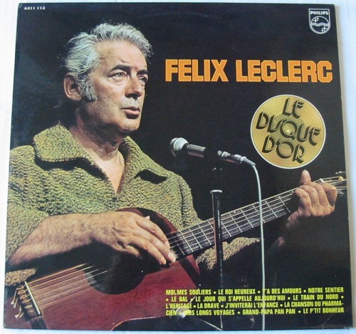 Félix leclerc disque d - le, d'or