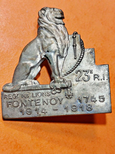 Insigne poitrine 23ème - insigne,