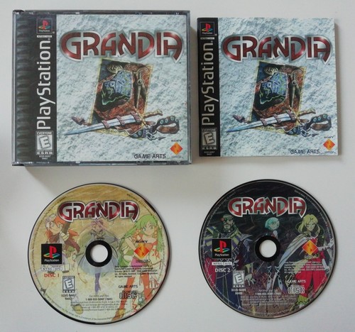 Jeu rare ps1 grandia version - jeu,