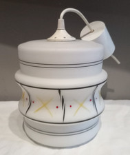 LUSTRE / SUSPENSION EN OPALINE