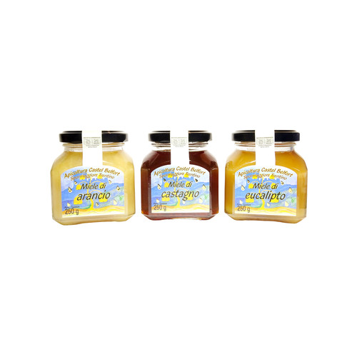 Miel orange châtaignier - d'orange,,