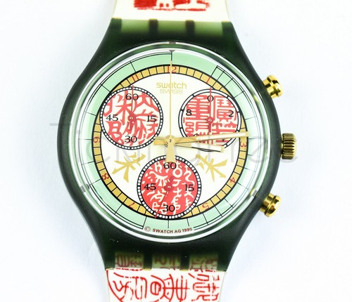 Swatch chrono 1996 scg108 - -,