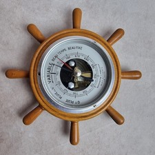 Baromètre Vintage Bois Forme