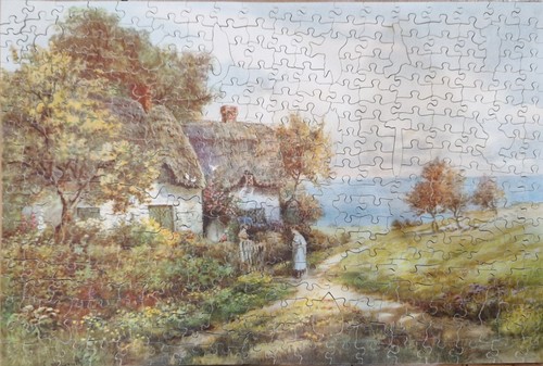 Puzzle ancien bois victory - bois,