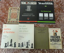 Rares Anciens Livres Jeu d'Echecs No 5. Rare Vintage Chess Books.