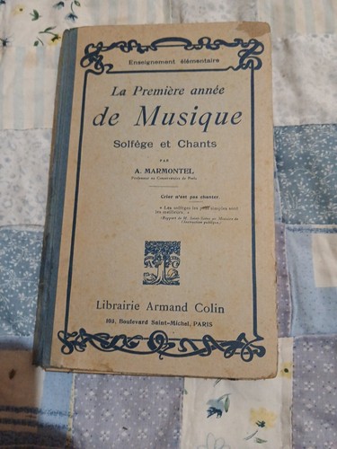 Première année musique - première, de