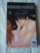 Kaikan Phrase Tome 15 PIKA MANGA SHOJO GROUPE ROCK MUSIQUE  Mayu Shinjo 