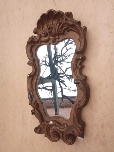 Petit miroir style rocaille - de,