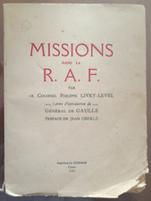 Ancien livre (1951) : MISSIONS