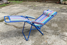 Transat de camping/salon LAFUMA pour la sieste fonctionne très bien confortable