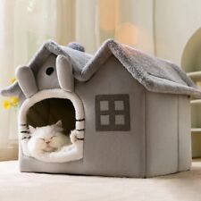 Animalerie Panier Chat Maison Petit Chien Niche Interieur Cabane Lit Animaux  