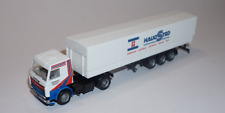 HERPA Scania 143M 470 Iwersen + semi Haugsted DK HO 1/87