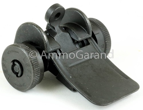 Garand rear sight assembly - garand,