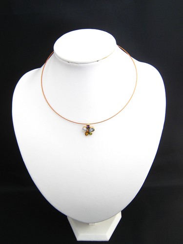 Collier torque pendentif - collier,