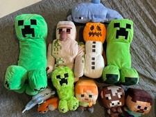 Lot de 11 peluches Minecraft
