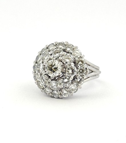 Bague ancienne platine - en, et