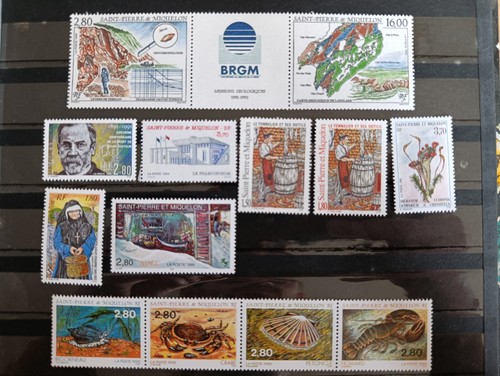 Timbres saint pierre - timbres, saint-pierre