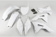 Set Plastique Carénage Honda Crf 250R 2018 - 2021 Crf 450R 2017 - 2020 Blanc UFO