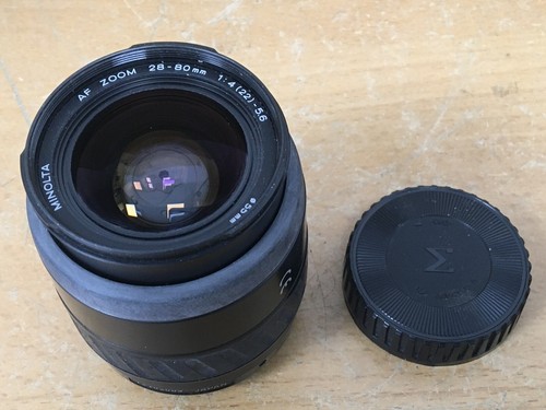 Objectif zoom minolta mm - objectif,
