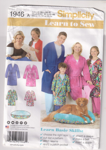 1946 simplicity learn sew - learn,
